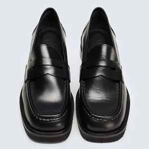 Authentic PRADA Leather Penny Loafer